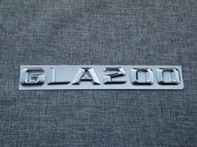 Chrome Letters GLA 200 Trunk Emblem Emblems Badges for Mercedes  GLA200 2024 - buy cheap