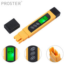 PROSTER Water Test Meter TDS EC Temperature Pen Meter Water Quality Tester Digital with LED Light Alarm 3 In 1 Water Check Tool 2024 - buy cheap