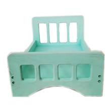 Newborn Posing Detachable Mini Bed Baby Photo Shooting Props Wooden Crib Infant Photograph Accessories 2024 - buy cheap