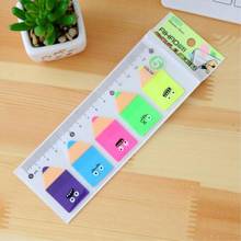 1 Set New Cute Candy Color Pencil Sticky Notes Kawaii Memo Pad Notepad Memo Pads Office School DIY Stationery 2024 - buy cheap