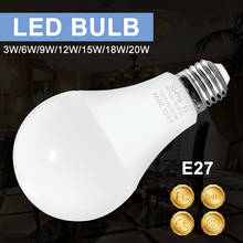 LED Light Bulb E27 Corn Lamp E14 Spotlight 220V Lampara Led  2835 SMD Bombilla 240V 3W 6W 9W 12W 15W 18W 20W For Home Ampoule 2024 - buy cheap