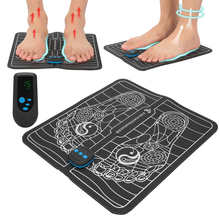 EMS Foot Massager Electric Massage Pad Muscle Stimulator Acupuncture Shaping Leg Cushion USB Rechargeable Foot Care Massage Tool 2024 - buy cheap