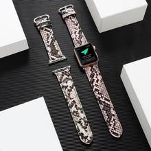 Correa de silicona de cuero genuino para Apple Watch Series 5 4 3 2 1, pulsera para IWatch 38mm 40mm 42mm 44mm 2024 - compra barato