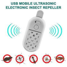 Mosquito Dispeller USB Ultrasonic Cockroach Rats Office Ultrasound Mouse Expeller Insect Repellent Pest Control Car Fly 2024 - buy cheap