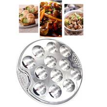 Barbecue Tray Creative Stainless Steel 12-grid Baking Tray Grill Pan for Snail 2024 - buy cheap