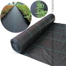 Wholesale 75g 100~200m/Roll Black Weedmat Agricultural Weeding Control Mat Anti Grass Ground Cover Farm Orchard Weed Barrier Mat 2024 - buy cheap