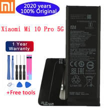 Bateria de substituição xiaomi mi original 4500mah, bateria para xiaomi mi 10 pro 5g 10pro + ferramentas para presente 2024 - compre barato