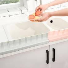 1pc Portable Basin Sink Water Splash Guard Kitchen Bathroom Splashproof Baffle Board Kitchen Splatter Screens Kitchen Tools  2024 - купить недорого