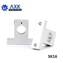 4pcs/lot SK16 16mm linear bearing rail shaft support XYZ Table CNC Router SH16A 2024 - buy cheap