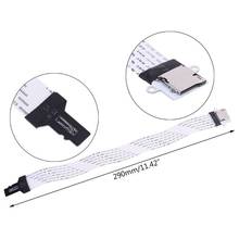 Cable de extensión de tarjeta de memoria, adaptador extensor de cable de lector, TF micro SD macho a TF micro SD hembra (TF a TF)Flexible 2024 - compra barato