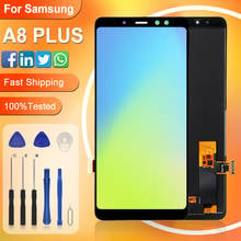 HH 6.0Inch A8 Plus 2018 Lcd Duos Screen For Samsung Galaxy A730 LCD A730F A8 Plus Display Touch Screen Digitizer Assembly 2024 - buy cheap