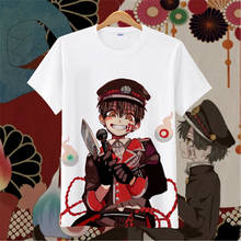 Camiseta de Anime de hanako-kun, camisa de Jibaku Shounen, hanako-kun, cosplay informal, ropa de calle Harajuku, nueva 2024 - compra barato