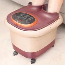 Massageador de pés automático para banheira de pés, lavatório elétrico aquecido, balde de imersão, temperatura constante doméstica 2024 - compre barato