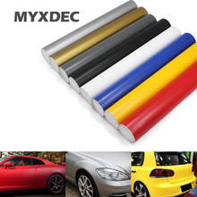 30CM Car styling Matt Vinyl Film Sticker Foil Bubble Free Car Wrapping Motorcycle Automobiles Car Accessories Stickers Decals 2024 - buy cheap