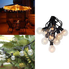 G40 String Lights Outdoor Garden Patio Wedding Holiday String Lights Led Lights Decoration 2024 - buy cheap