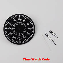 35,5 мм Циферблат для часов Miyota 82 серия Mingzhu2813 ST1612 автоматический механизм часы для лица стрелки иглы светящиеся часы части 2024 - купить недорого