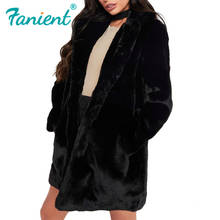 Winter Coats Women 2019 Fashion Faux Fur Coat Women Casual Thick Warm Outerwear Fake Fur Jacket Chaquetas Mujer Abrigos Mujer 2024 - buy cheap