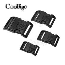 5Pcs Side Release Switch Buckle Camping Backpack Luggage Belt Webbing Strap DIY Accessories 20mm 25mm 32mm 38mm Black Plastic 2024 - buy cheap