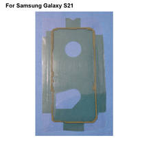 Fita adesiva 3m para tampa da bateria traseira, 2 peças, cola de 3m para samsung galaxy s21 3m, adesivo de porta traseira com cola 2024 - compre barato