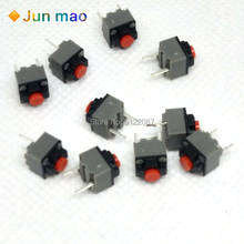 Botão mudo 6*6*7.3 botão silencioso sem fio botão mouse com fio interruptor 6x6x7.3 2 pinos 2024 - compre barato