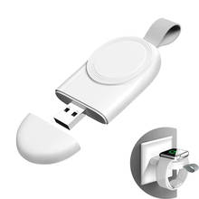 Cargador inalámbrico portátil para apple watch 5/4/3/2/1, estación de carga USB magnética para iwatch de 44mm, 40mm, 42mm y 38mm 2024 - compra barato