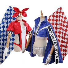 Game FGO Fate Grand Order Cosplay Costumes Nero Saber Tamamo no Mae Cosplay Racing Suit Halloween Party Women Costume 2024 - buy cheap