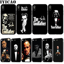 Мягкий силиконовый чехол IYICAO The Godfather для iPhone XR X XS 11 Pro Max 10 6 6S 7 8 Plus 5 5S SE чехол для телефона 2024 - купить недорого