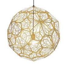 Modern Rose Gold copper pendant lights Round Diamond Stainless Steel Living Room Decoration Led Lamp Glass ball hanging Light 2024 - buy cheap
