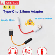 Original Oneplus Type-C To 3.5mm Adapter Earphone Jack Headphone Converter Cable Aux Audio for Oneplus 7 7Pro 7T 6T USb-c music 2024 - buy cheap
