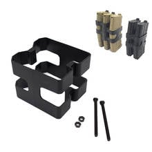 Rifle Dual Magazine Coupler Link Clip Pouch for AR15 M4 HK416 5.56mm Magazine Mag Parallel Connector Hunting Accessories 2024 - buy cheap