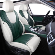 KAHOOL Custom Leather car seat cover For KIA Niro KX1 Cadenza SHUMA CARENS Carnival VQ Borrego Opirus Sorento car seats 2024 - buy cheap