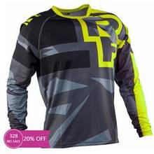 2021 Men's Downhill Jerseys RACE FACE Mountain Bike MTB Shirts Offroad DH Motorcycle Jersey Motocross Sportwear  Clothing FXR 2024 - buy cheap