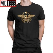 Men's Man T Shirts Spqr Eagle Percy Jackson Roma Funnyd Tees Clothes Pure Cotton Classic Fit T-Shirt 2024 - buy cheap