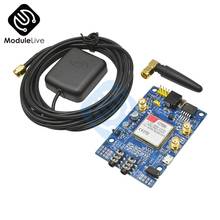 Модуль SIM808 GSM GPRS GPS, макетная плата SMA с GPS антенной для Arduino 2024 - купить недорого
