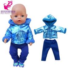 43cm New Born Baby Doll Clothes Hooded Coat For 18 Inch American OG Girl Doll Jacket Children Toys Outfits 2024 - buy cheap