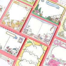 1 Pcs Kawaii 50 Sheets Little Cat Memo Pads N Times Sticky Notes Portable Notepad School Office Supply Papeleria Stationery 2024 - buy cheap