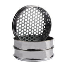 Stainless Steel 6mm,7mm,12mm Aperture Lab Standard Sifters Shakers Soil Sieve Analysis Test Sieve Garden Riddle Sieve Mesh 20cm 2024 - buy cheap