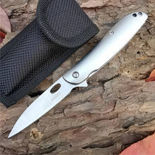 Outdoor Tactical Camping Hunting Survival Pocket Quick Folding Knife 8Cr13MoV Steel Blade Aluminum EDC Tool Kitchen Knives 2024 - buy cheap