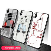 Boxeo funda de vidrio templado para teléfono para Redmi Nota 5 5 5 6 6 7 8 9 Pro Note8T Note9S Redmi8 9 cubierta 2024 - compra barato