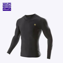 BMAI Fitness Running T Shirt for Men Sport Long-sleeved Tights T-shirts Women Breathable Gym Clothing Mens New Yoga Sportswear 2024 - buy cheap