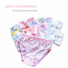 36pc/Lot Baby Girls Underwear Briefs Panties Children Cotton Briefs 2-12Years 2024 - buy cheap