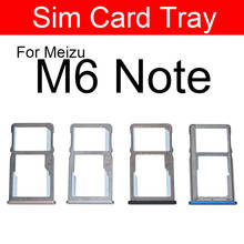 Bandeja de ranura para tarjeta Sim para Meizu Meilan encanto azul M6 nota M6Note M721l Sim SD adaptador de tarjeta de memoria piezas de repuesto de reparación 2024 - compra barato