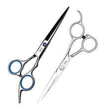 6'' JP 440C Barber Scissors Professional Hairdressing Scissors Thinning Haircut Hair Shears Hairdresser Salon Barbershop Set 2024 - buy cheap