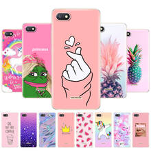silicon case For xiaomi Redmi 6a Case Full Protection Soft tpu Back Phone Cover for xiaomi Redmi 6 A bumper Hongmi 6a summer 2024 - buy cheap