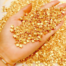 Zhixi colar de ouro 24k genuíno, corrente au750 pura com pingente de estrela, joias finas para festa feminina x506 2024 - compre barato