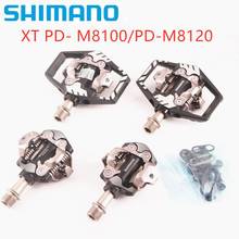 Shimano Deore XT PD-M8100 PD-M8120 Race SPD Pedal MTB Mountain Bike Pedals With SM-SH51 Cleats 2024 - buy cheap