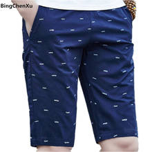 Short esportivo masculino plus size 5xl 2019, calção de praia casual masculina cintura elástica 2024 - compre barato