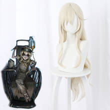 Sculptor Galatea Game Identity V Wavy Long Heat Resistant Synthetic Hair Halloween Carnival Party Cosplay + Free Wig Cap 2024 - buy cheap