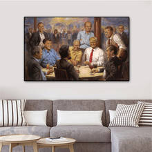 Presidente cartazes e impressões impressas, arte de parede, imagens decorativas, pintura em tela, ótimo arte dos eua, decoração de casa 2024 - compre barato