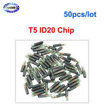 50 peças, chip de vidro de transponder automático do carro t5 id20 chip em branco 2024 - compre barato